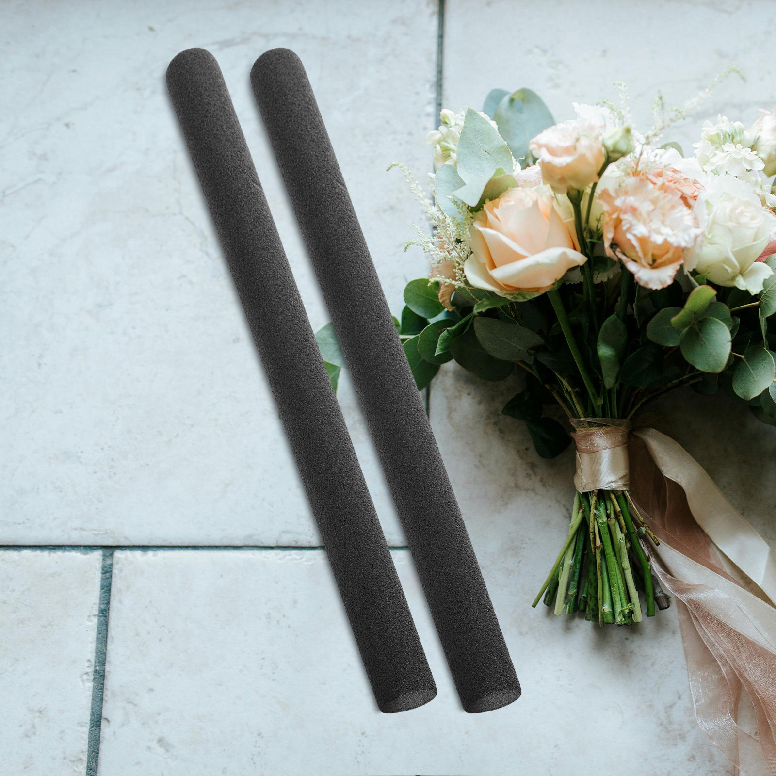 8Pcs Floral Foam Rods Black 1. - The Florist Supply 评论和价格