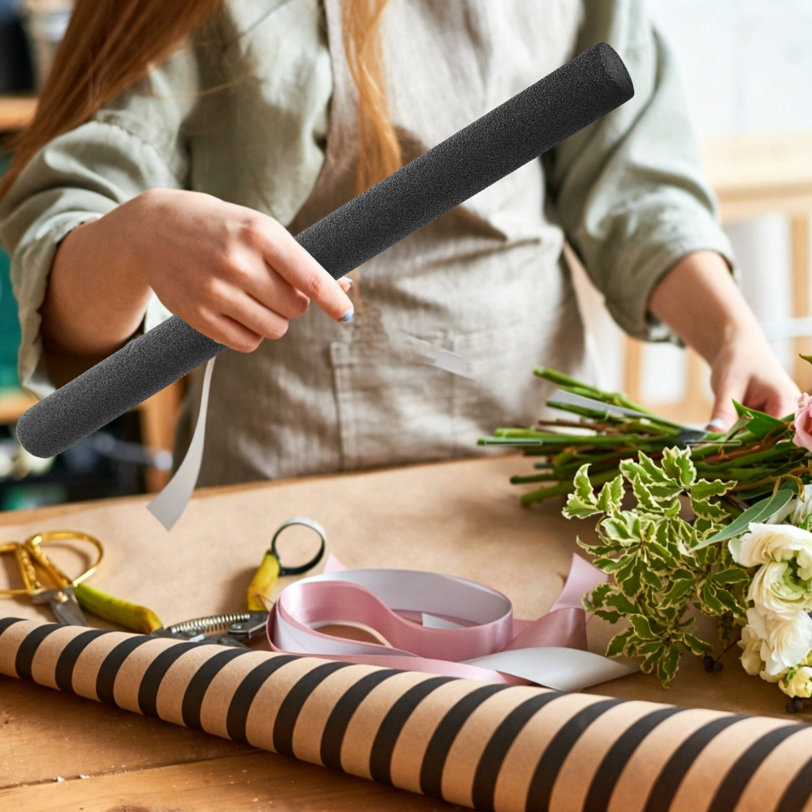 8Pcs Floral Foam Rods Black 1. - The Florist Supply 评论和价格