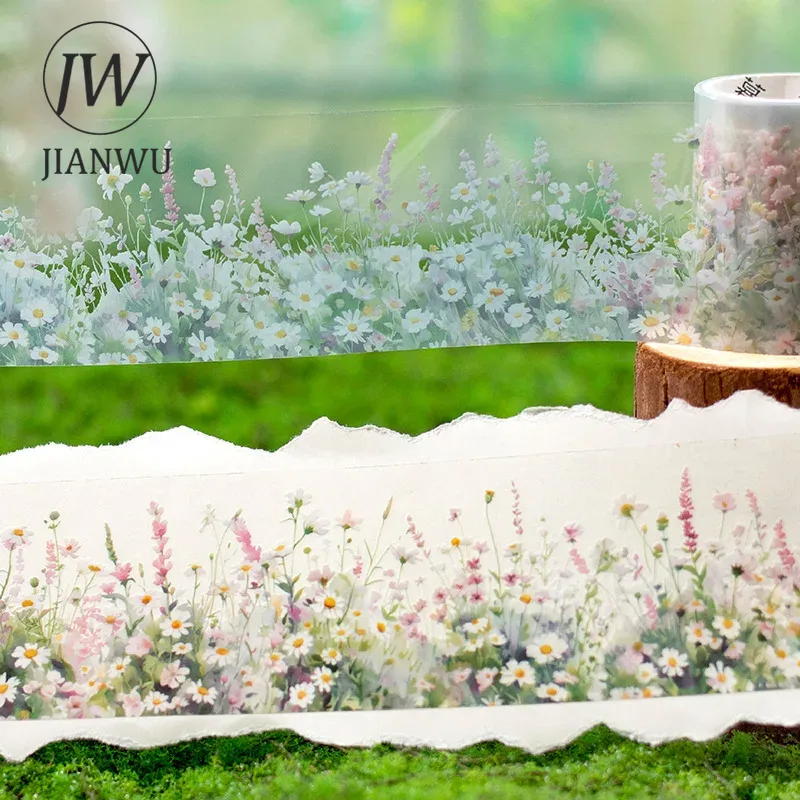 JIANWU 50mm*200cm Green Notes  - Floral Tape Green 评论和价格