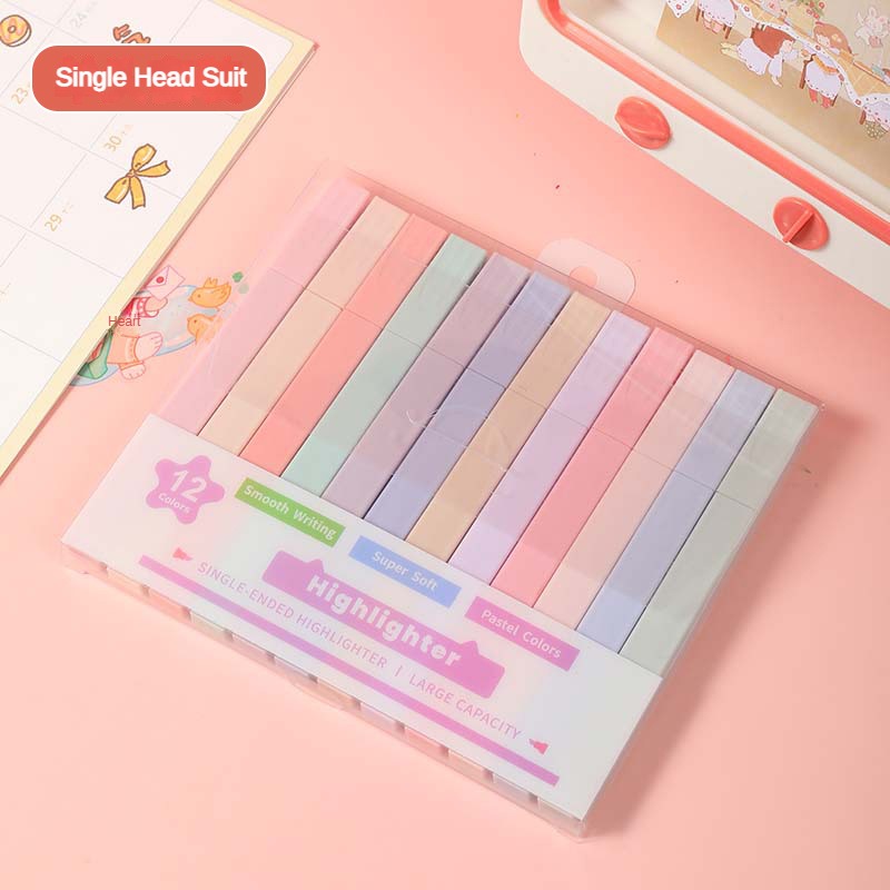 12 Pcs/Set Double Tip Highligh - Stabilo Marker Boss 评论和价格