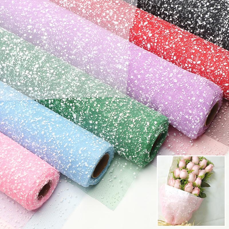 Snowflake Yarn Wrapping Mesh P - Florist Supply Paper 评论和价格
