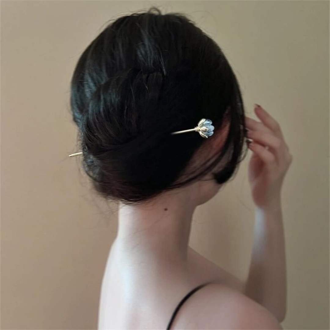 Blue Flower Hairpin, Daily Hai - Supply Florist 评论和价格