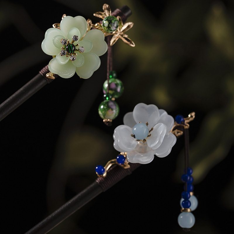 1Pc Wooden Hairpin Headdress f - Supply Florist 评论和价格