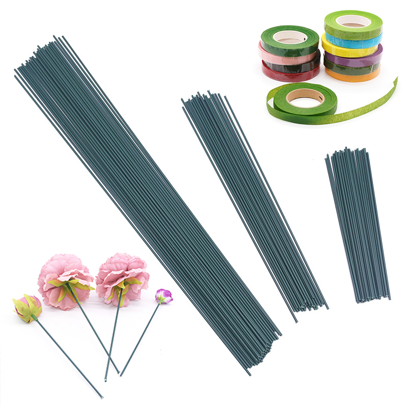 20pcs 15/25/40cm Artificial Fl - Floral Tape Green 评论和价格