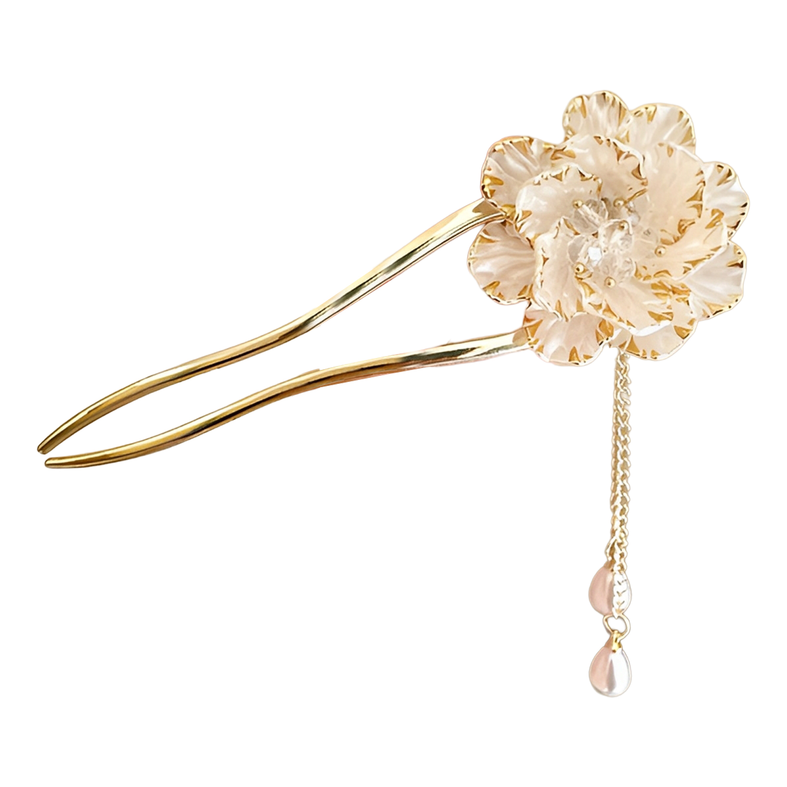 Elegant Hair Stick Peony Flowe - Supply Florist 评论和价格