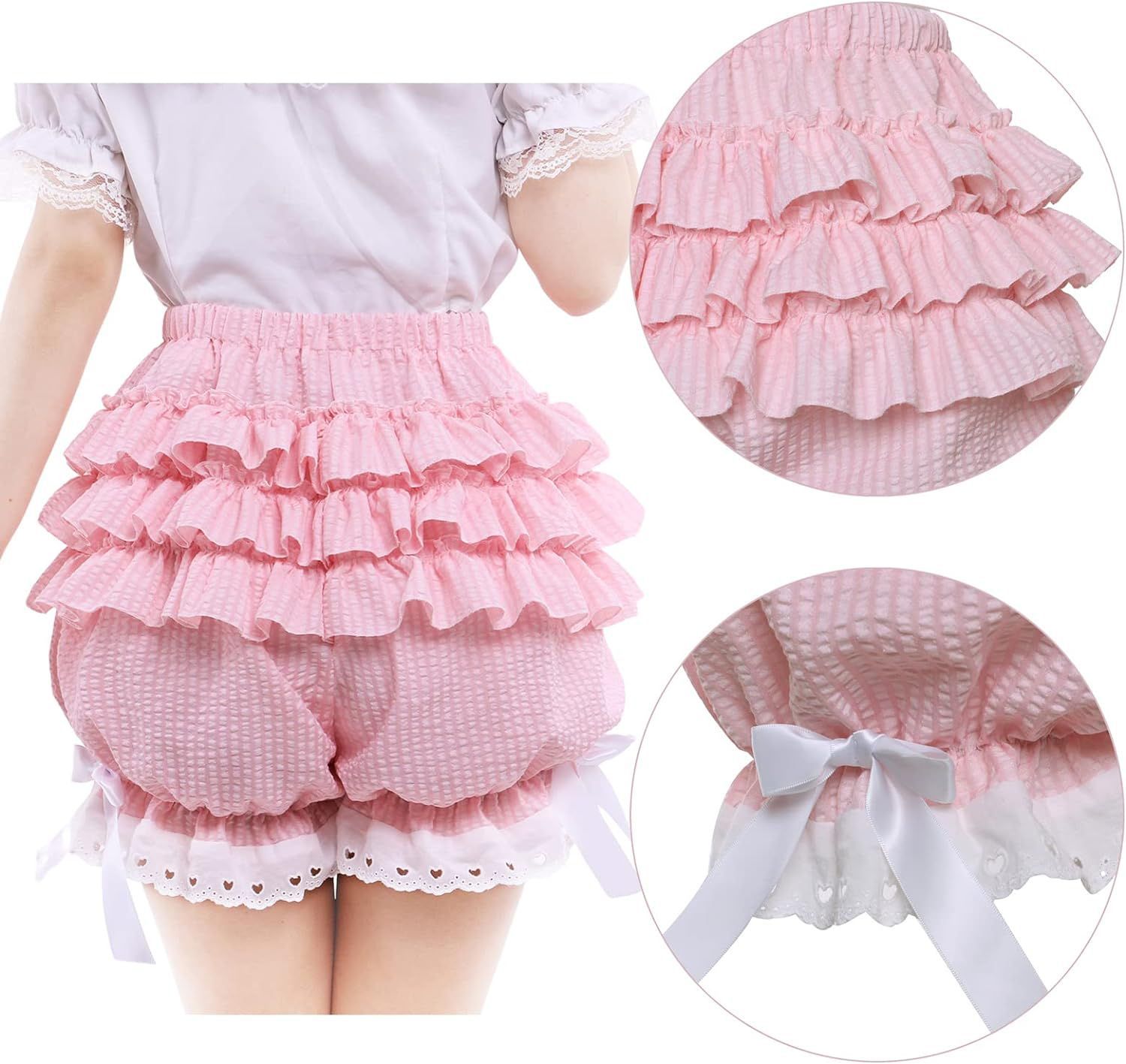 Lolita pants cute strap bow-kn - Supply Florist 评论和价格