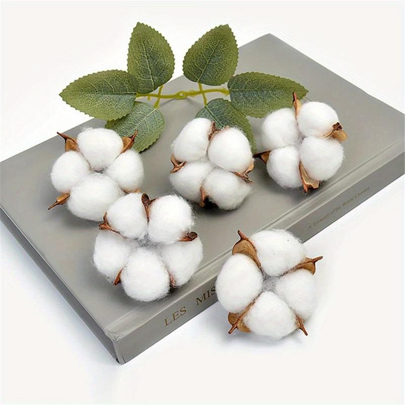 10Pcs White Cotton Florist Sup - Florist Wreath Supply 评论和价格