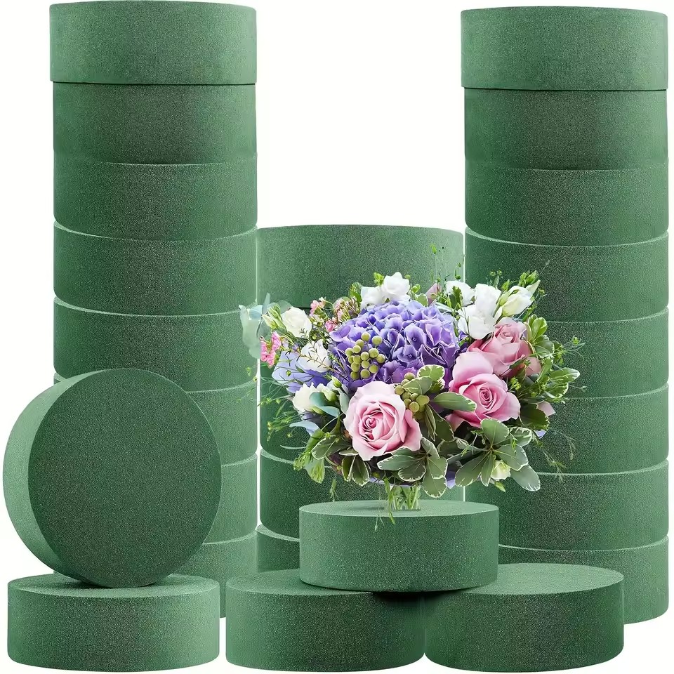 6PCS Green Floral Foam Round F - Floral Foam Oasis 评论和价格