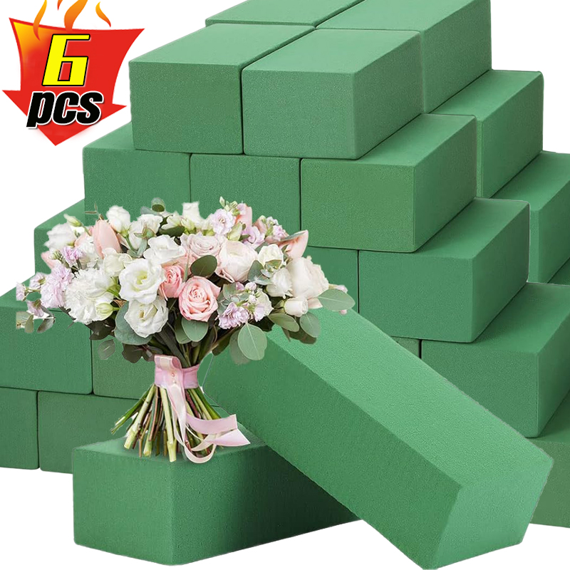 6/1PCS Floral Foam Blocks Rect - Floral Foam Oasis 评论和价格