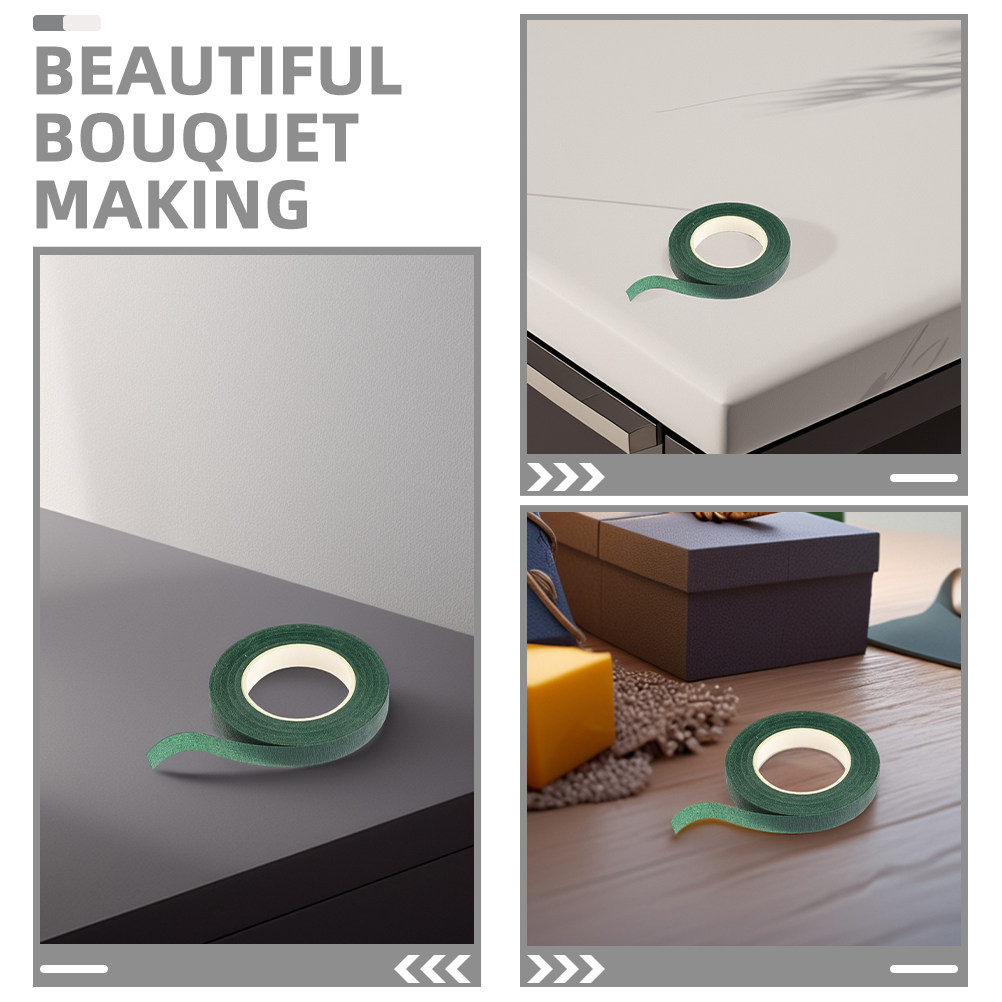 3Pcs Green Floral Tape Wide Cr - Florist Wreath Supply 评论和价格