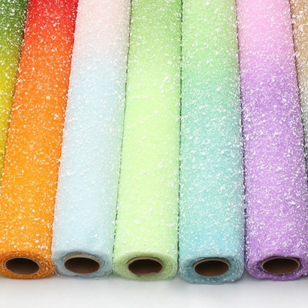 Gradient Snow Dot Yarn Mesh Pa - Florist Supply Paper 评论和价格