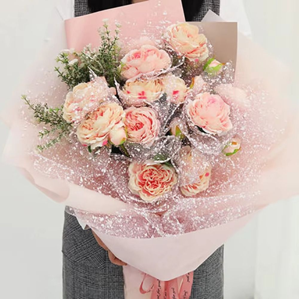 Snowflake Fresh Flower Wrappin - Florist Supply Paper 评论和价格
